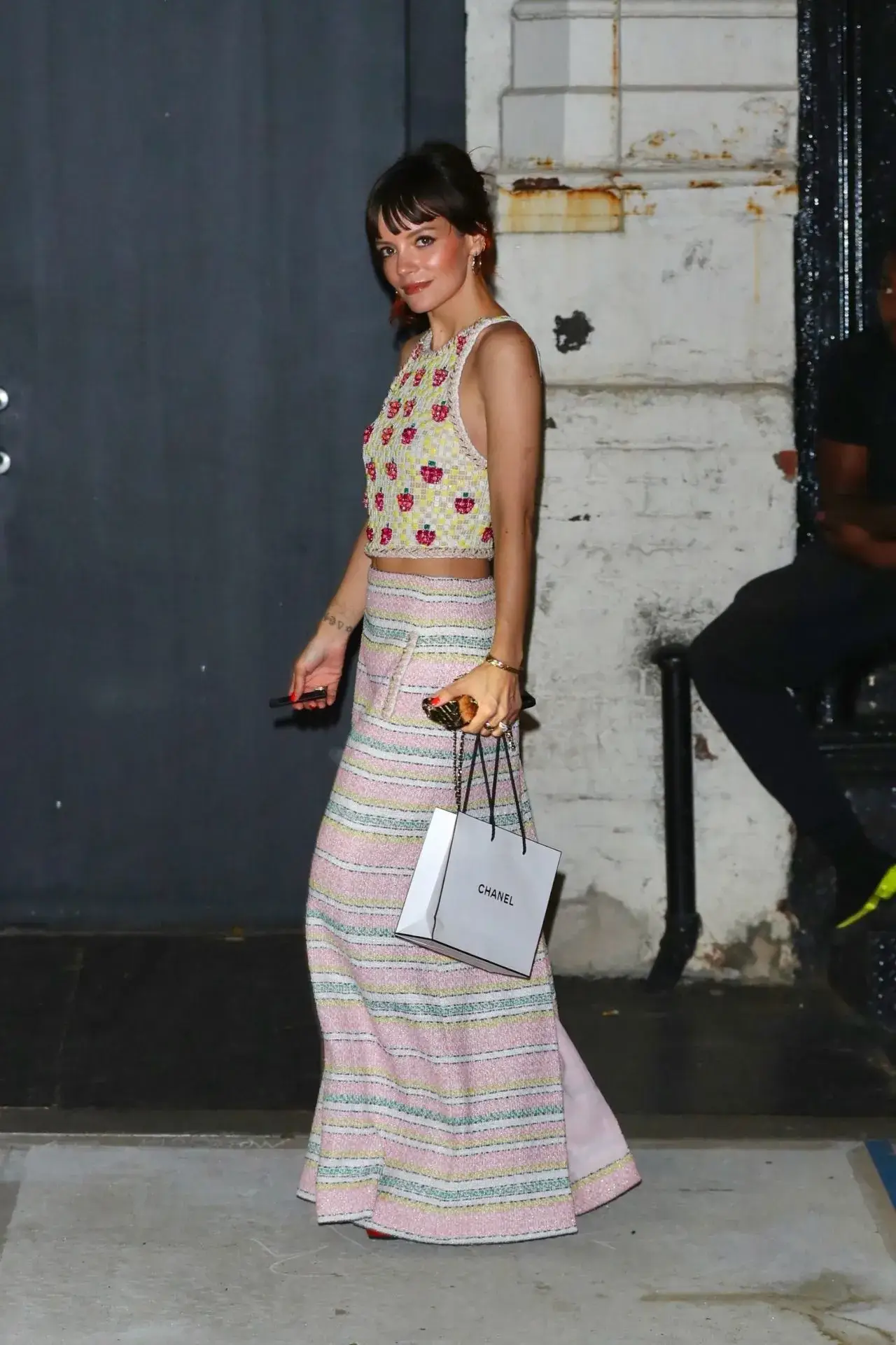 LILY ALLEN AT THE CHANEL TRIBECA FESTIVAL ARTISTS DINNER AT THE ODEON IN NEW YORK 4